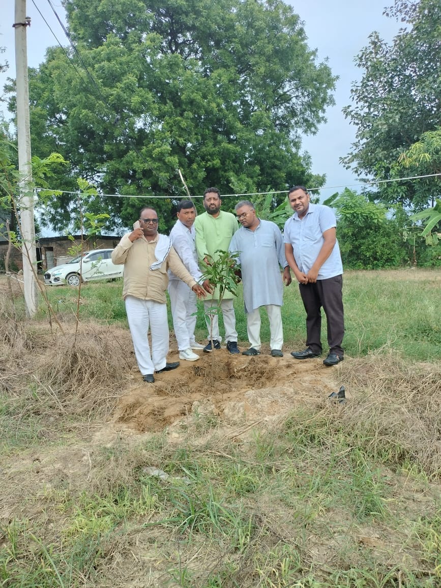 संकिसा दान व वृक्षारोपण